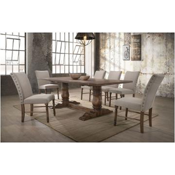 74655t Acme Furniture Leventis - Oak Dining Room Furniture Dining Table