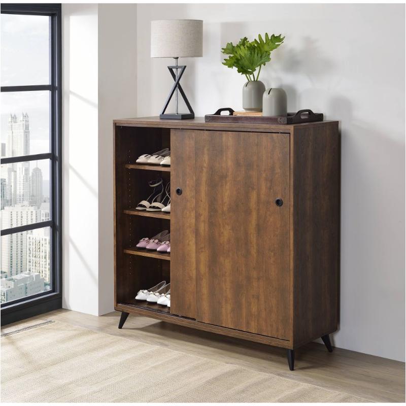 97777 Acme Furniture Accent Furniture Accent Cabinet Shoe Cabinet