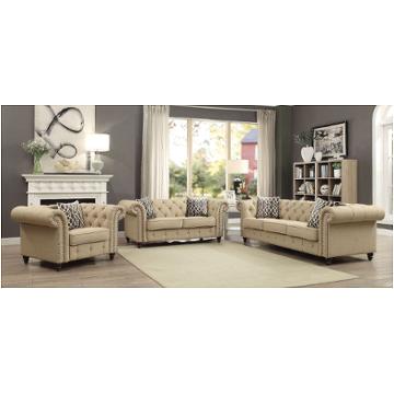 52420 Acme Furniture Aurelia - Beige Living Room Furniture Sofa
