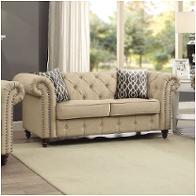 52421 Acme Furniture Aurelia - Beige Living Room Furniture Loveseat