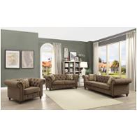 52425 Acme Furniture Aurelia - Brown Living Room Furniture Sofa