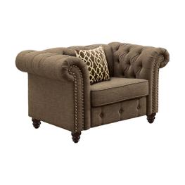 52427 Acme Furniture Aurelia - Brown Living Room Furniture Living Room Chair