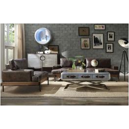 52475 Acme Furniture Silchester - Chocolate Living Room Furniture Sofa
