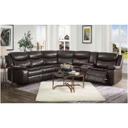 52545llov Acme Furniture Tavin - Espresso Living Room Furniture Sectional