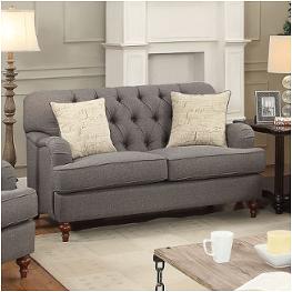53691 Acme Furniture Alianza - Dark Gray Living Room Furniture Loveseat