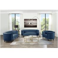 Lv00169 Acme Furniture Millephri - Blue Living Room Furniture Sofa