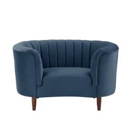 Lv00171 Acme Furniture Millephri - Blue Living Room Furniture Living Room Chair