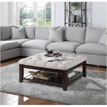 96562t Acme Furniture Aizen - Espresso Living Room Furniture Ottoman