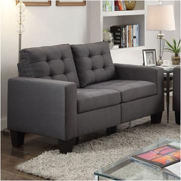 52771 Acme Furniture Earsom - Gray Living Room Furniture Loveseat