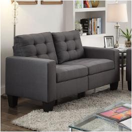 52771 Acme Furniture Earsom - Gray Living Room Furniture Loveseat