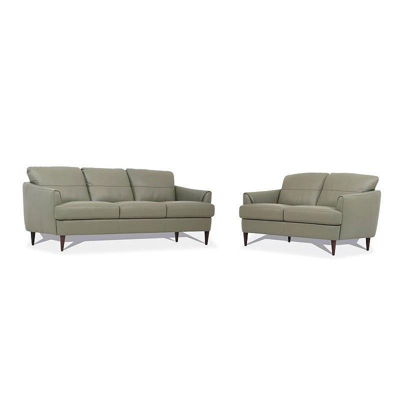 54570 Acme Furniture Helena - Moss Green Living Room Furniture Sofa