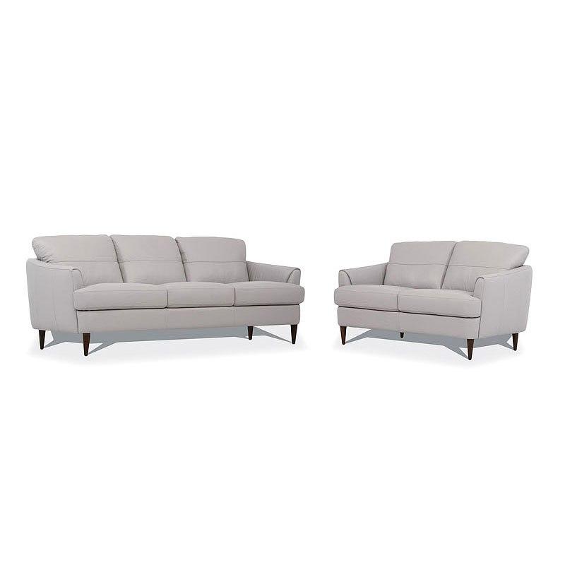 54575 Acme Furniture Helena - Pearl Gray Living Room Furniture Sofa