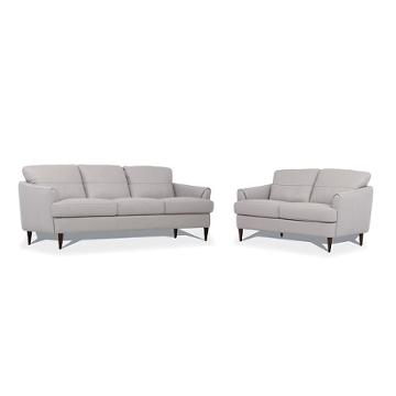 54575 Acme Furniture Helena - Pearl Gray Living Room Furniture Sofa