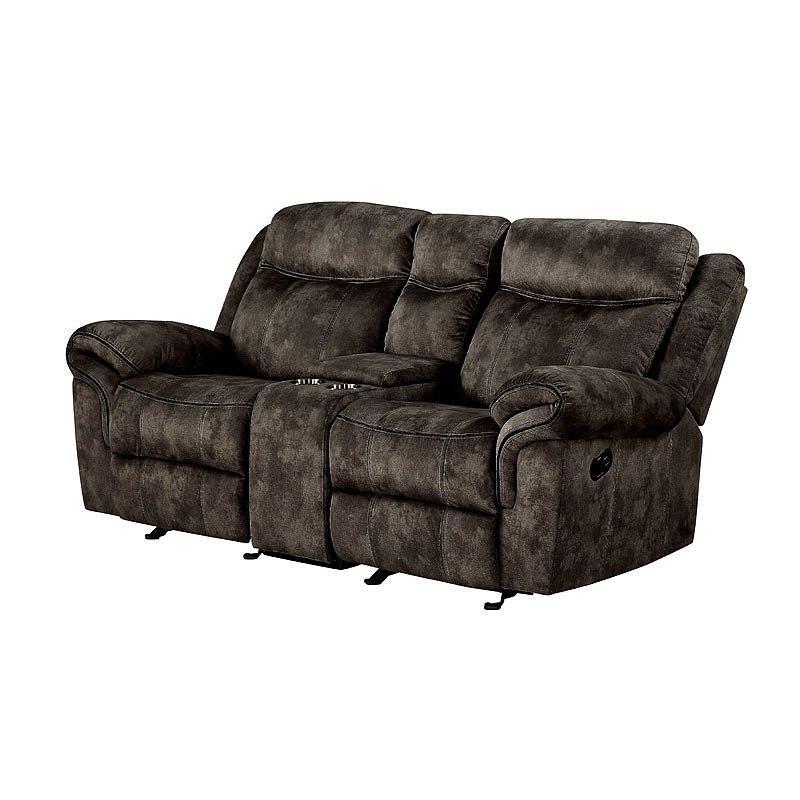 55021 Acme Furniture Zubaida - Brown Living Room Furniture Loveseat