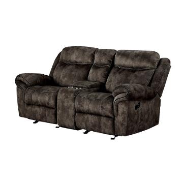 55021 Acme Furniture Zubaida - Brown Living Room Furniture Loveseat