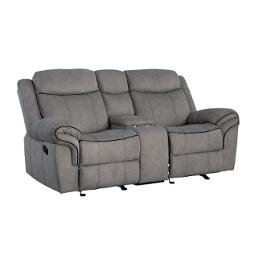 55026 Acme Furniture Zubaida - Gray Living Room Furniture Loveseat