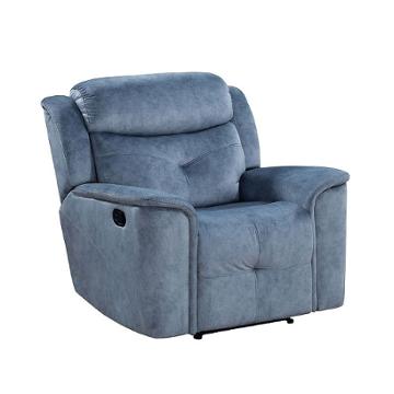 55037 Acme Furniture Mariana - Blue Living Room Furniture Recliner