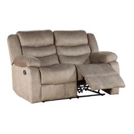 55041 Acme Furniture Angelina - Light Brown Living Room Furniture Loveseat
