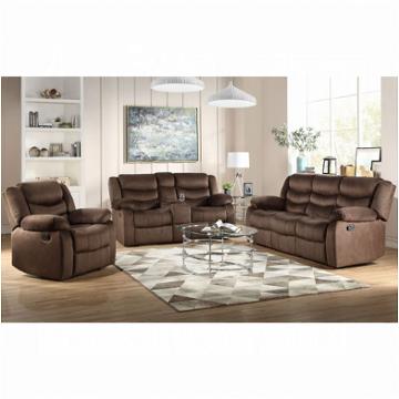 55045 Acme Furniture Angelina - Dark Brown Living Room Furniture Sofa