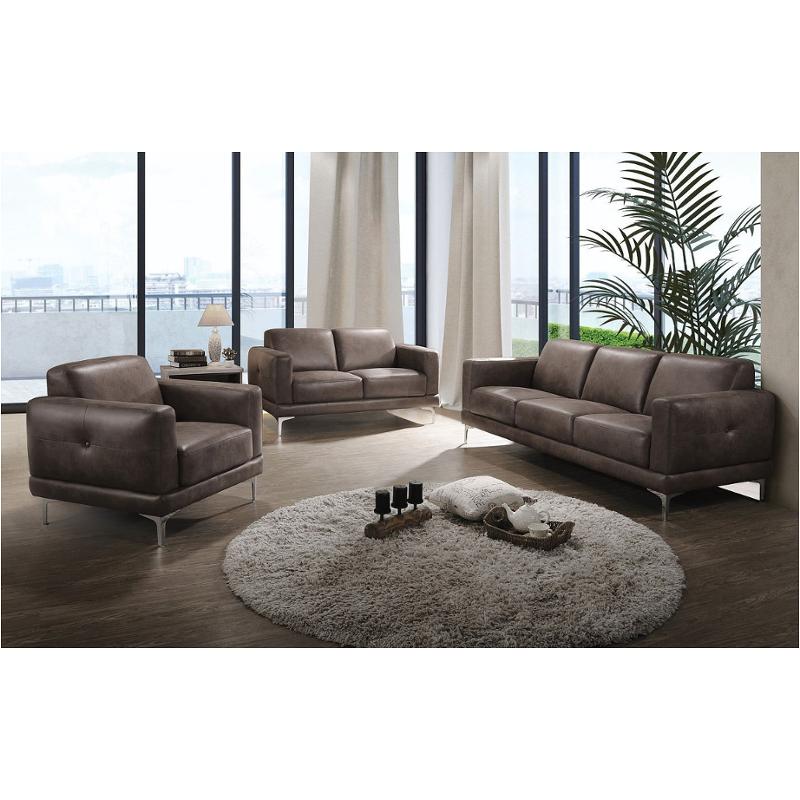 55080 Acme Furniture Reagan - Brown Living Room Furniture Sofa