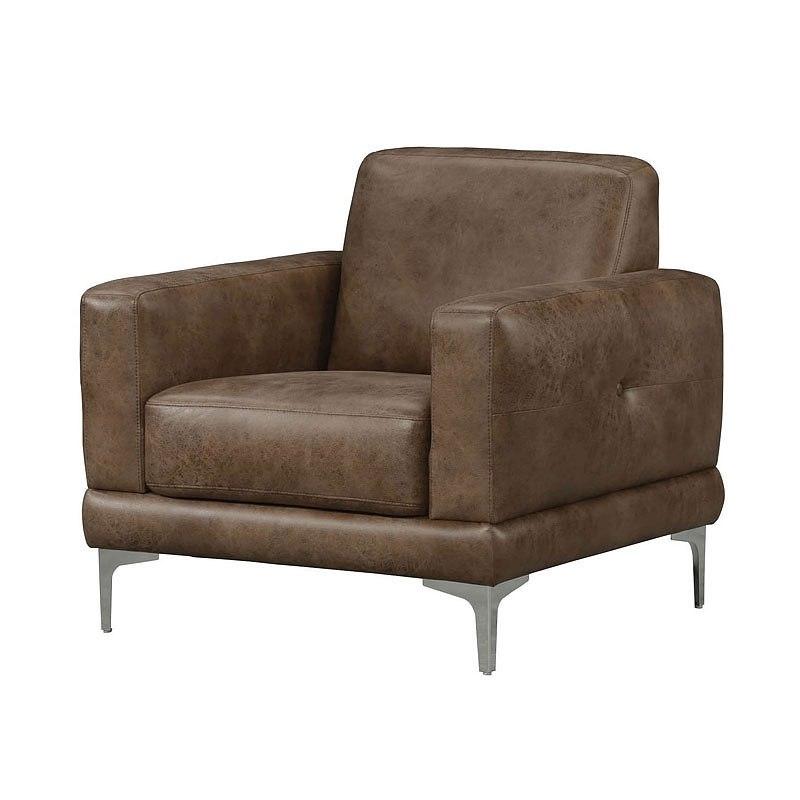 55087 Acme Furniture Reagan - Mocha Living Room Furniture Living Room Chair