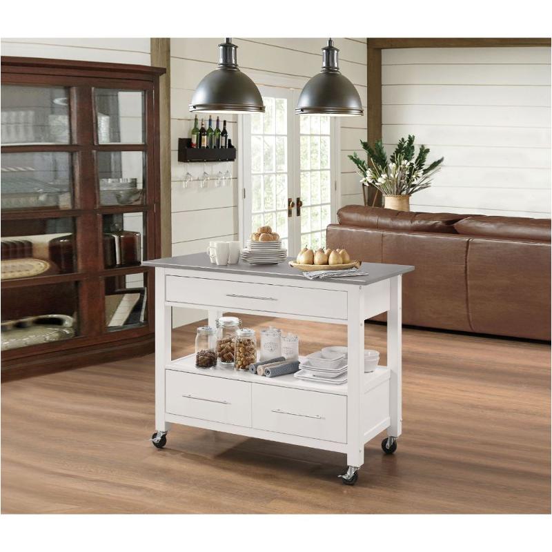 98330 Acme Furniture Ottawa Accent Furniture Cart