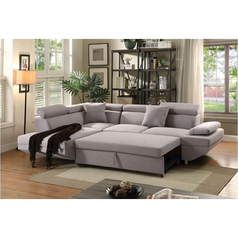 52990sof Acme Furniture Jemima Sectiona Sofa