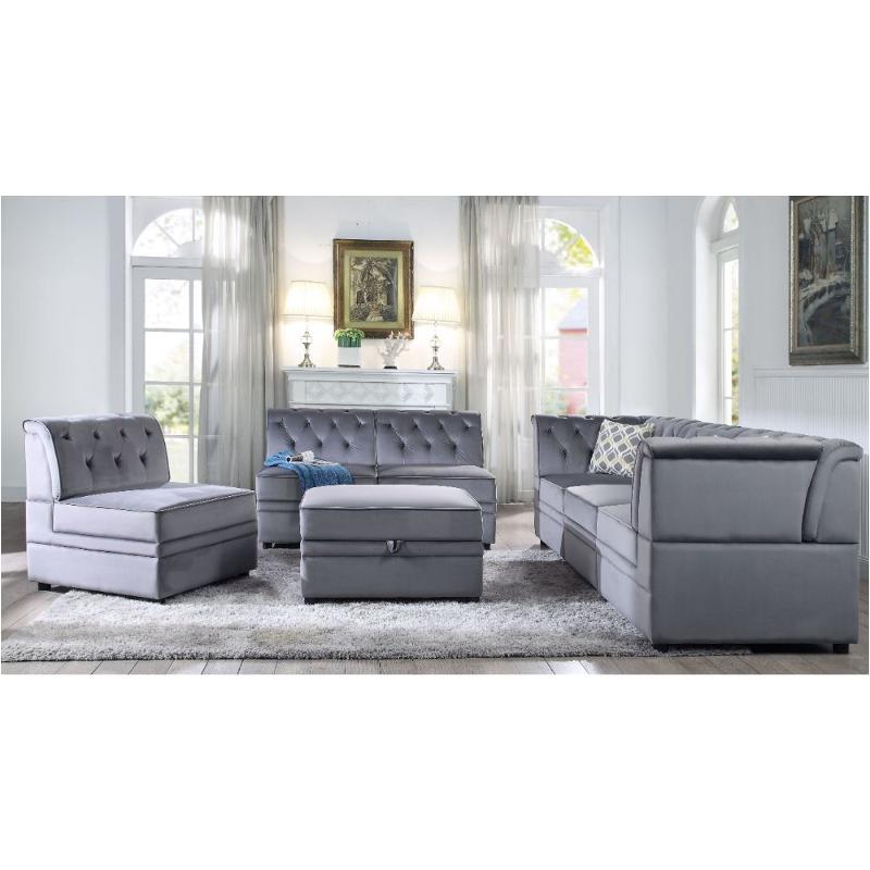 53305 Acme Furniture Bois Ii Living Room Furniture Sectional