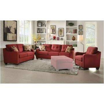 53560 Acme Furniture Cleavon Ii - Red Living Room Furniture Sofa