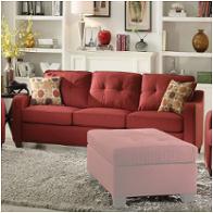 53560 Acme Furniture Cleavon Ii - Red Red Fabric Sofa