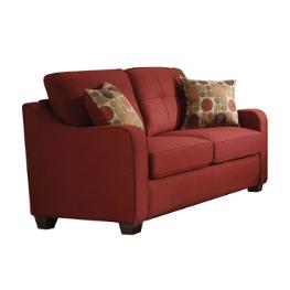 53561 Acme Furniture Cleavon Ii - Red Living Room Furniture Loveseat