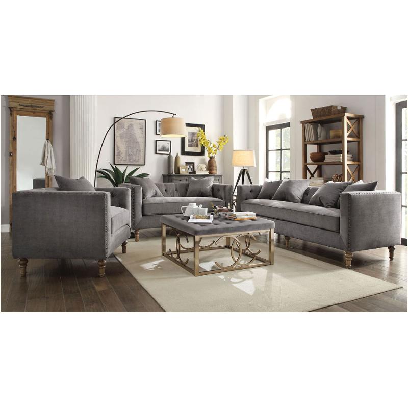 53580 Acme Furniture Sidonia Living Room Furniture Sofa