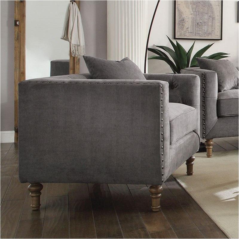 53582 Acme Furniture Sidonia Living Room Furniture Living Room Chair