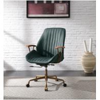 93240 Acme Furniture Hamilton Dark Green Office Chair