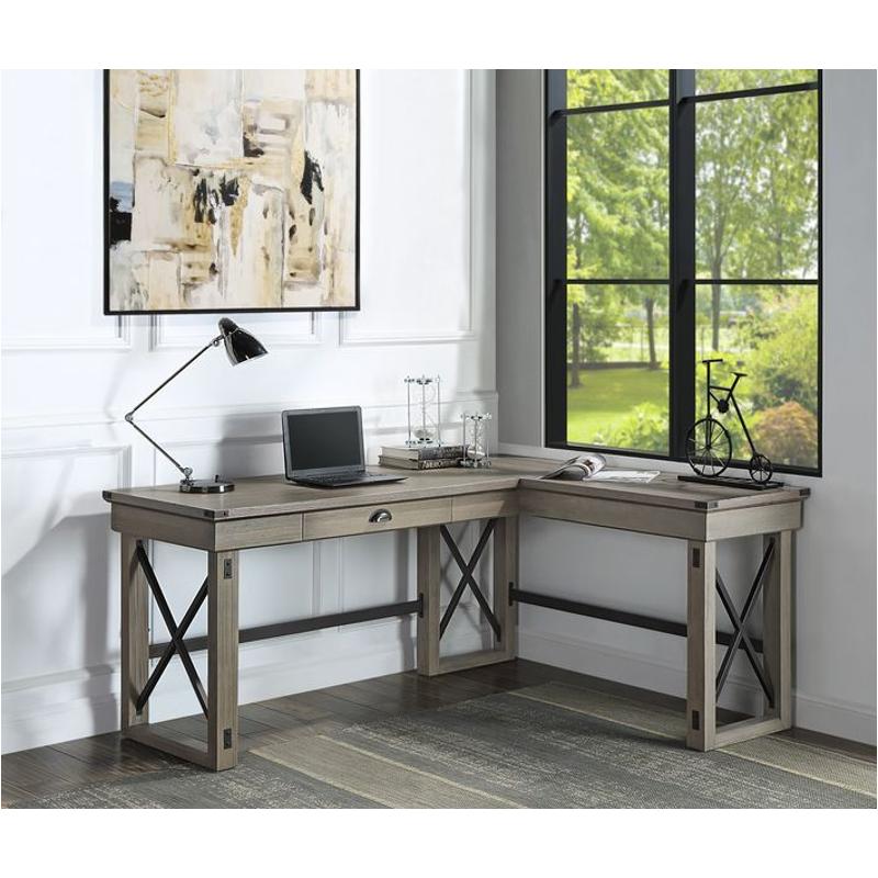 acme furniture writing desk oak