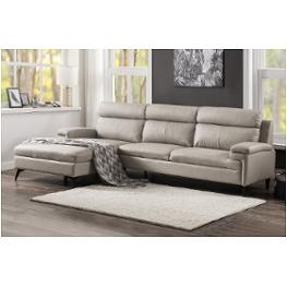 54435sof Acme Furniture Werner Living Room Furniture Sectional