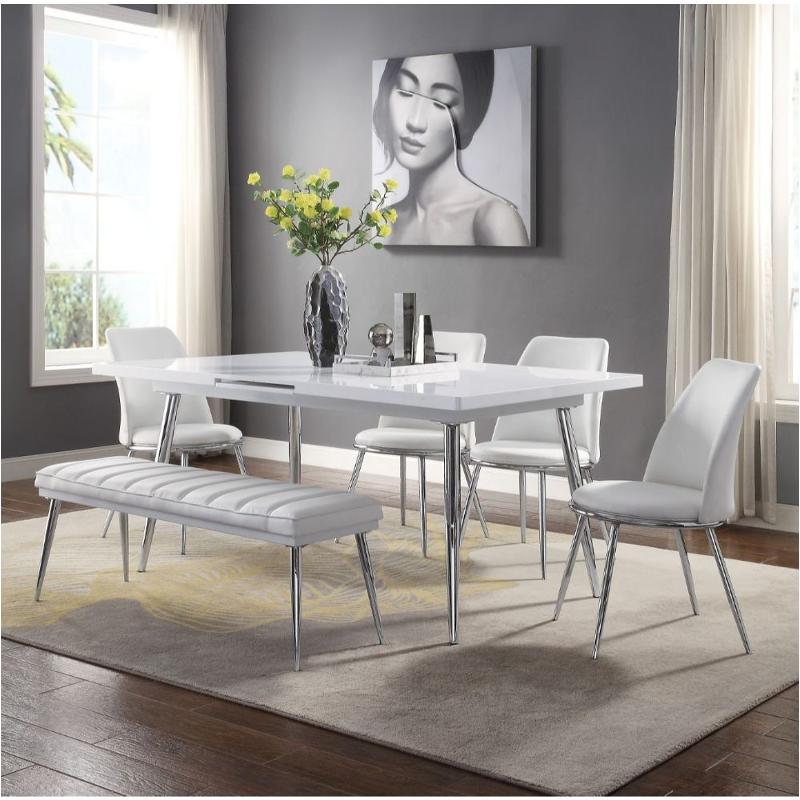77150t Acme Furniture Weizor Dining Room Furniture Dining Table