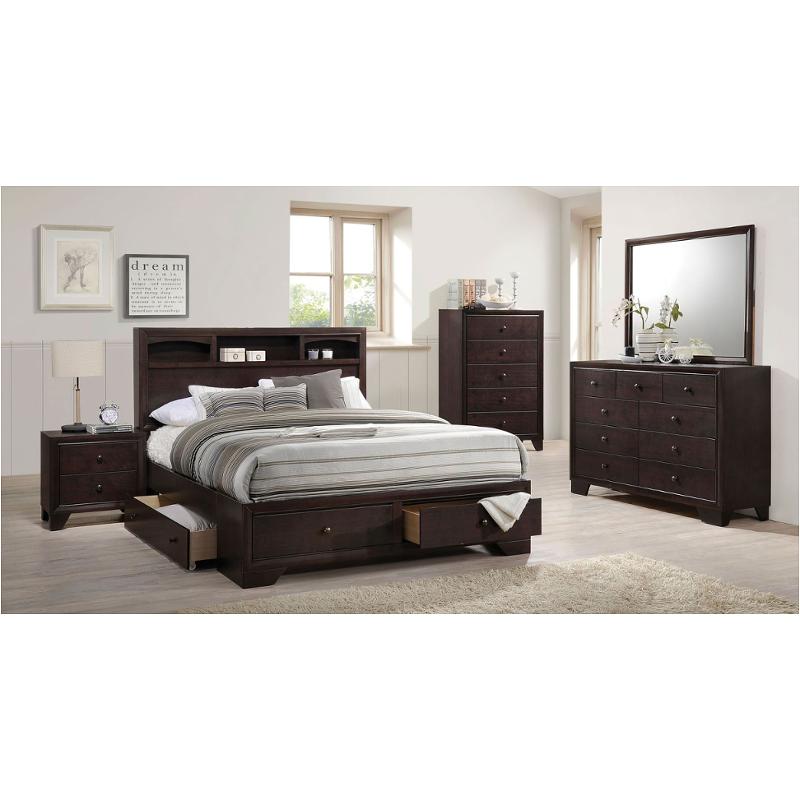 19557ek-hb Acme Furniture Madison Ii Bedroom Furniture Bed