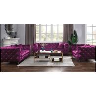 54905 Acme Furniture Atronia - Burgundy Living Room Furniture Sofa