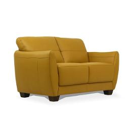 54946 Acme Furniture Valeria - Mustard Living Room Furniture Loveseat