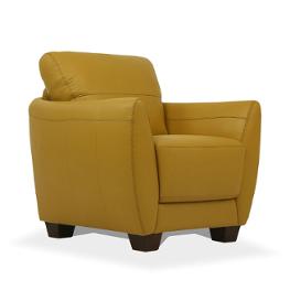 54947 Acme Furniture Valeria - Mustard Living Room Furniture Living Room Chair
