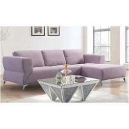 55090lov Acme Furniture Josiah - Purple Living Room Furniture Sectional