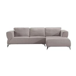 55095lov Acme Furniture Josiah - Gray Living Room Furniture Sectional