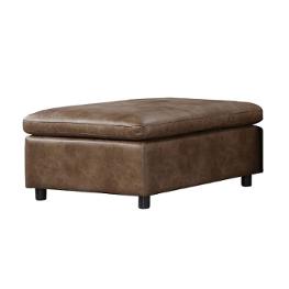 55103 Acme Furniture Audrey - Mocha Living Room Furniture Ottoman