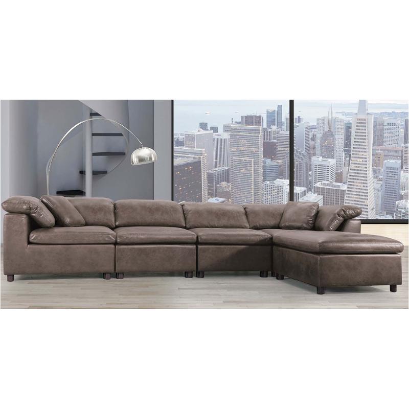 55105 Acme Furniture Audrey - Brown Living Room Furniture Sectional