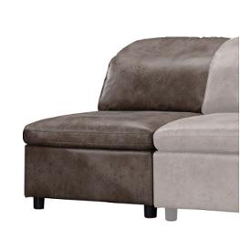 55107 Acme Furniture Audrey - Brown Living Room Furniture Sectional