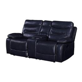 55371 Acme Furniture Aashi - Navy Living Room Furniture Loveseat