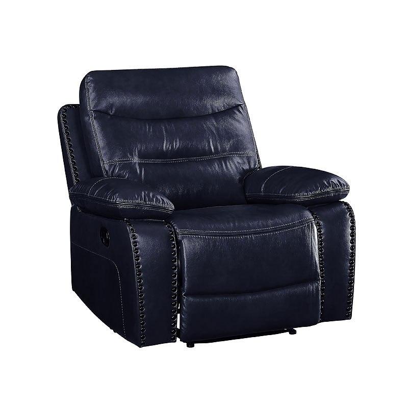 55372 Acme Furniture Aashi - Navy Living Room Furniture Recliner