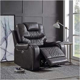 55413 Acme Furniture Braylon - Black Living Room Furniture Recliner