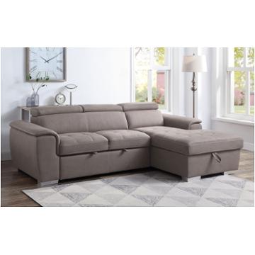 55535lov Acme Furniture Haruko - Brown Living Room Furniture Sectional